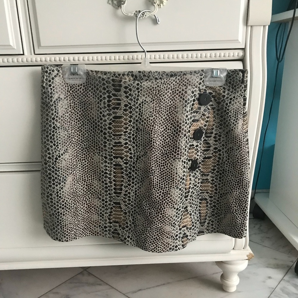 Zara Snake Skirt (Skort)